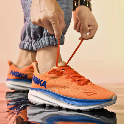 Running Shoes Men Sneakers Marathon Mens Shoes Professional Tennis Race Tranier Cushion Athletic Jogging Shoes Women Footwear Blue Wolf Store 