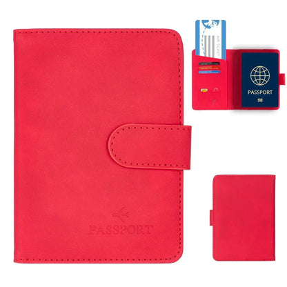 SkyVault Passport Holder in Leather – Elegant & Functional SkyVault Passport Holder in Leather – Elegant & Functional Blue Wolf Store 