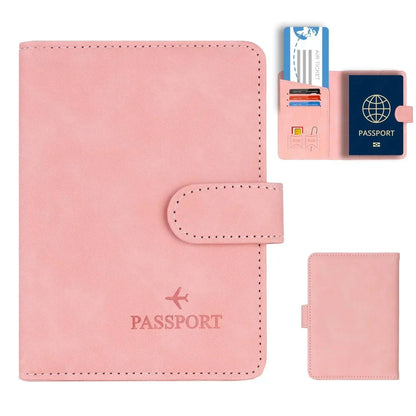 SkyVault Passport Holder in Leather – Elegant & Functional SkyVault Passport Holder in Leather – Elegant & Functional Blue Wolf Store 