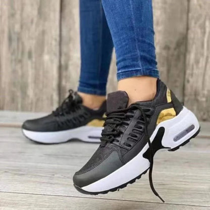 Zapatillas con tecnología de absorción de impactos. 