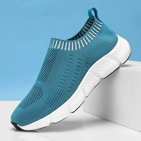 Sneakers women Summer Flat bottomed Lightweight Mesh Breathable Black Fashion Original Sports Outdoor Hiking Casual Tennis Shoes Blue Wolf Store 