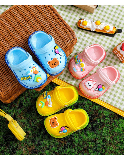 Soft Anti-Skid Children's Slippers Soft Anti-Skid Children's Slippers Blue Wolf Store 