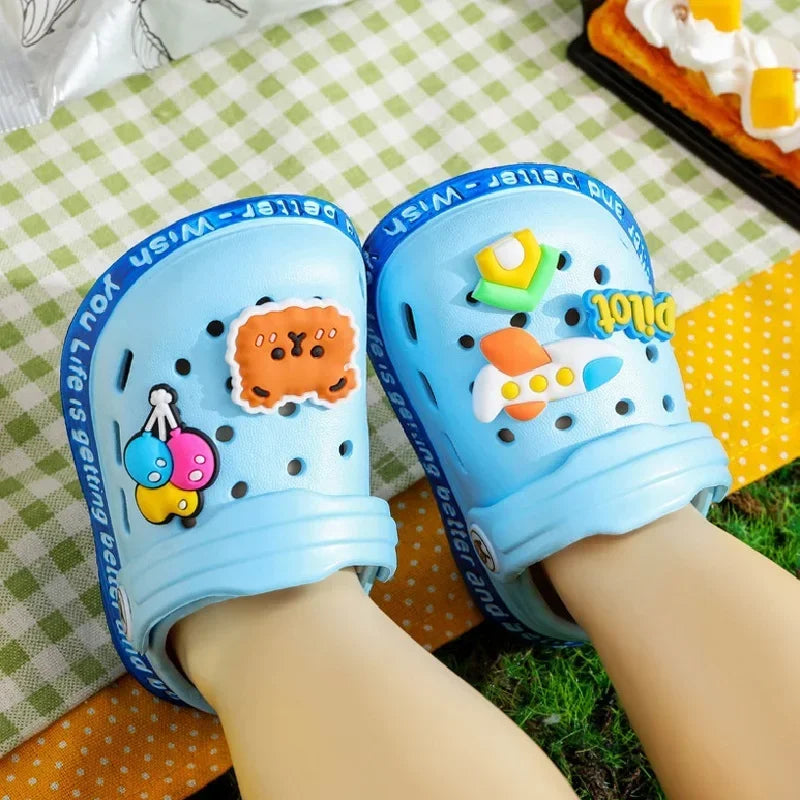 Soft Anti-Skid Children's Slippers Soft Anti-Skid Children's Slippers Blue Wolf Store 