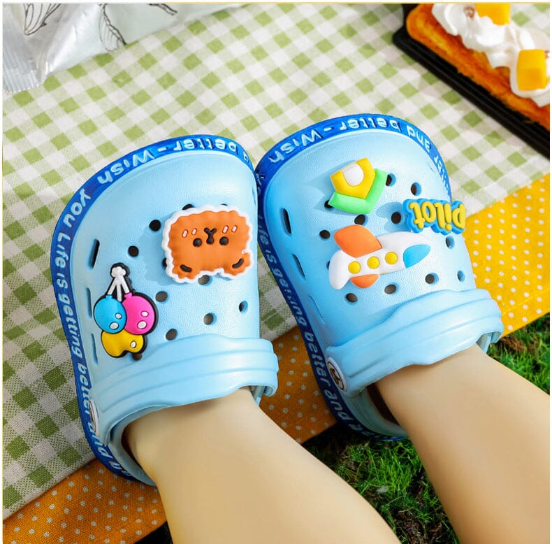 Soft Anti-Skid Children's Slippers Soft Anti-Skid Children's Slippers Blue Wolf Store 