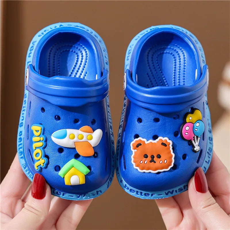 Soft Anti-Skid Children's Slippers Soft Anti-Skid Children's Slippers Blue Wolf Store 