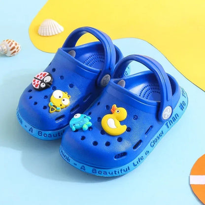 Soft Anti-Skid Children's Slippers Soft Anti-Skid Children's Slippers Blue Wolf Store Blue 3.5 US / 2.5 UK/AU / 18 EU 