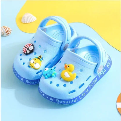 Soft Anti-Skid Children's Slippers Soft Anti-Skid Children's Slippers Blue Wolf Store Light Blue 1 3.5 US / 2.5 UK/AU / 18 EU 