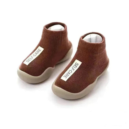 SoftStride Non-Slip Baby Sock Shoes SoftStride Non-Slip Baby Sock Shoes Blue Wolf Store 