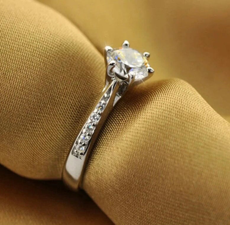 Sylvia Marin – Elegant Women’s Sterling Silver 925 Ring Sylvia Marin – Elegant Women’s Sterling Silver 925 Ring Blue Wolf Store 