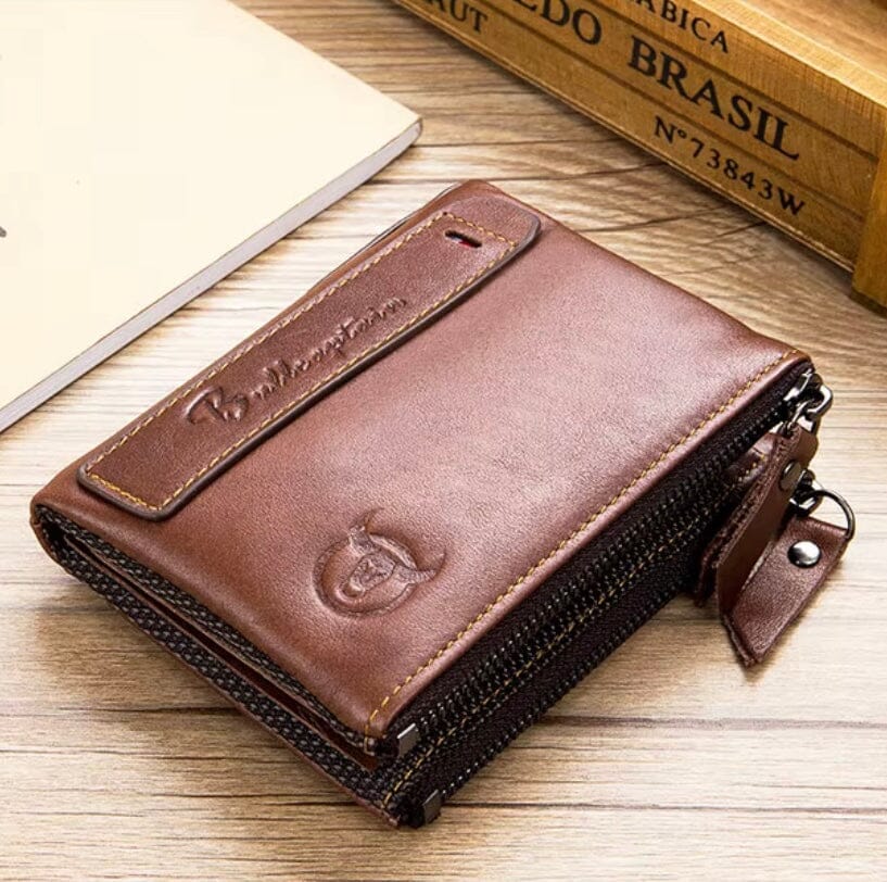 Taurick – Men’s Retro Leather Wallet Taurick – Men’s Retro Leather Wallet Blue Wolf Store 