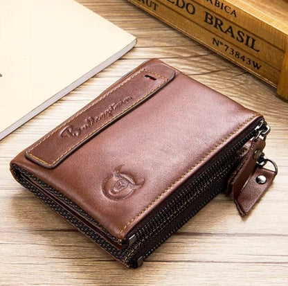 Taurick – Men’s Retro Leather Wallet Taurick – Men’s Retro Leather Wallet Blue Wolf Store 