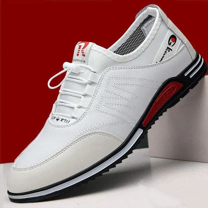 wolf blue store  Men's shoes  Men's Leather Tennis Champ.  Leather sneakers  "Men's sneakers