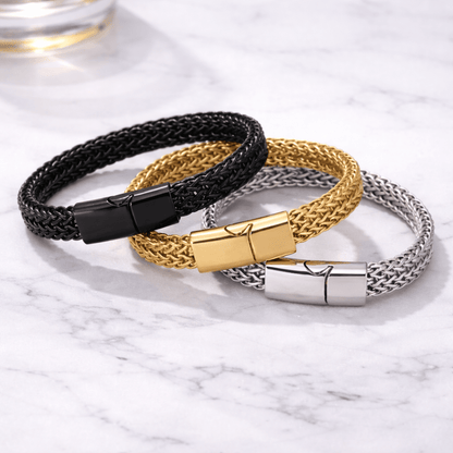 Torsion – Men’s Stainless Steel Bracelet Torsion – Men’s Stainless Steel Bracelet Blue Wolf Store 