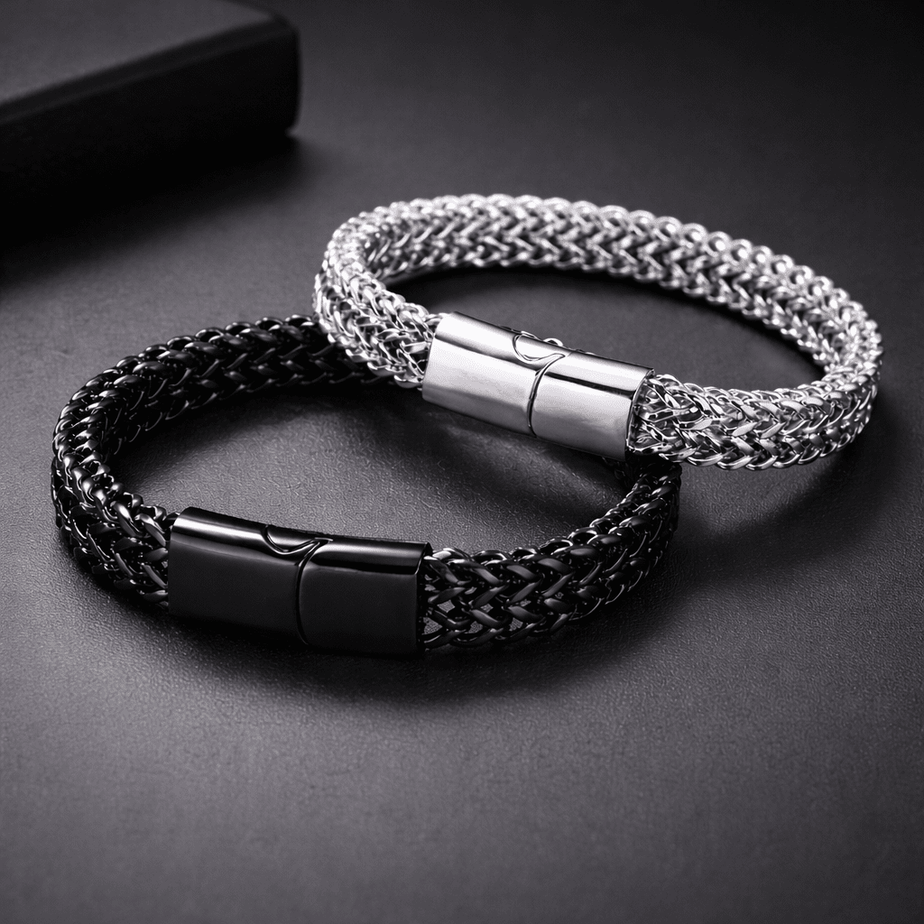 Torsion – Men’s Stainless Steel Bracelet Torsion – Men’s Stainless Steel Bracelet Blue Wolf Store 