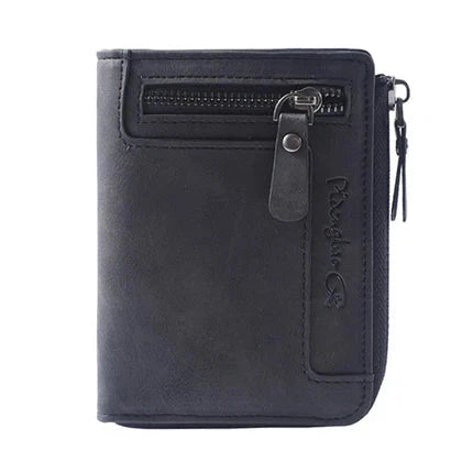 Trendy Men's Leather Wallet Trendy Men's Leather Wallet Blue Wolf Store 
