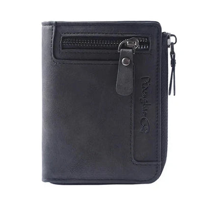 Trendy Men's Leather Wallet Trendy Men's Leather Wallet Blue Wolf Store 