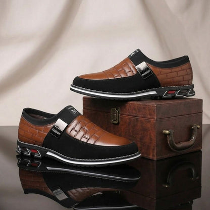 UrbanElegance Men's Casual Leather Sneakers & Loafers UrbanElegance Men's Casual Leather Sneakers & Loafers 