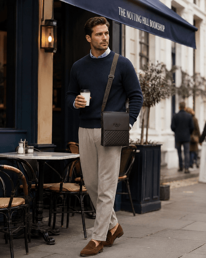 Varenne – Leather Bag Varenne – Men’s Leather Bag Blue Wolf Store 