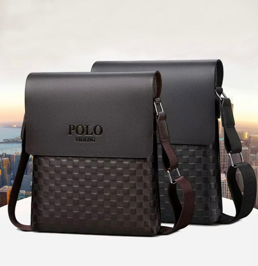 Varenne – Men’s Executive Leather Bag Blue Wolf Store 