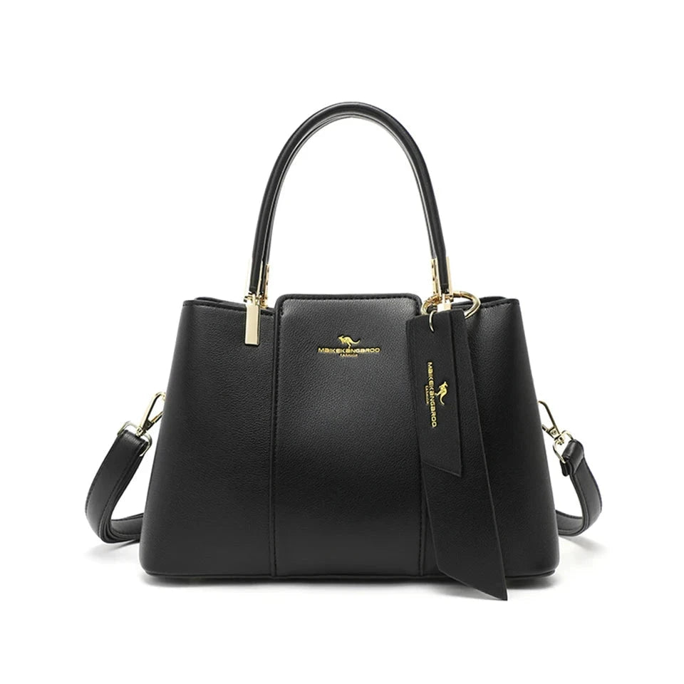 Velloure D'Orselle - Luxury Leather Handbag Blue Wolf Store 