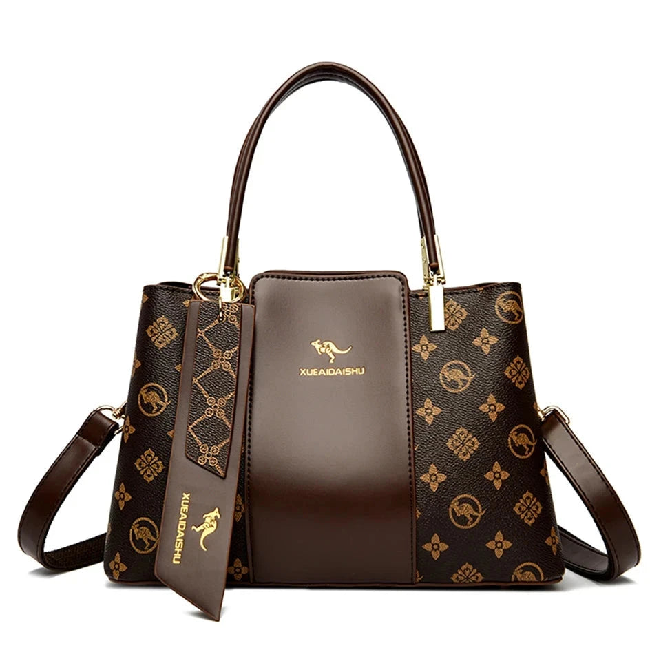 Velloure D'Orselle - Luxury Leather Handbag Blue Wolf Store 