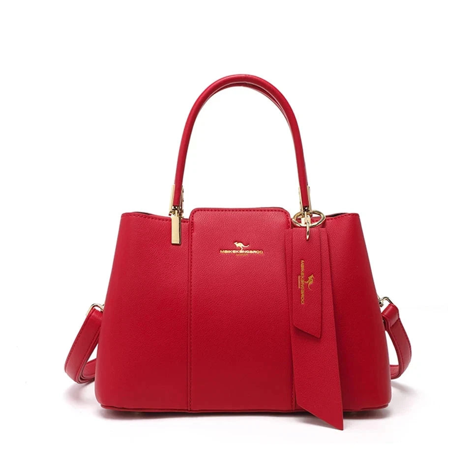 Velloure D'Orselle - Luxury Leather Handbag Blue Wolf Store 