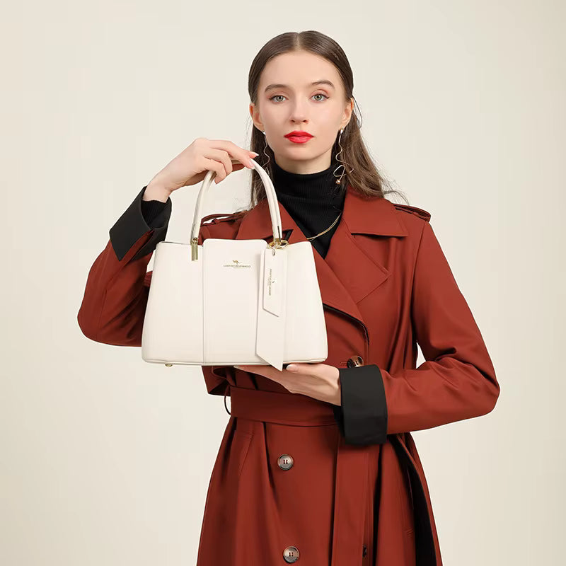 Velloure D'Orselle - Luxury Leather Handbag Blue Wolf Store 