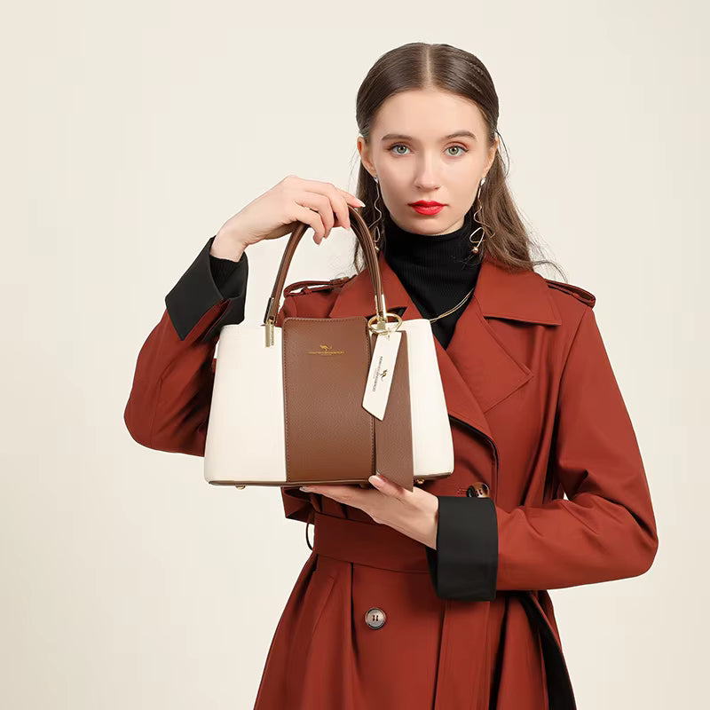 Velloure D'Orselle - Luxury Leather Handbag Blue Wolf Store 