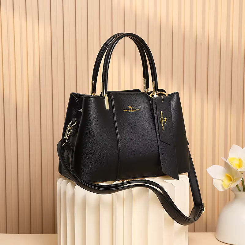 Velloure D'Orselle - Luxury Leather Handbag Blue Wolf Store 