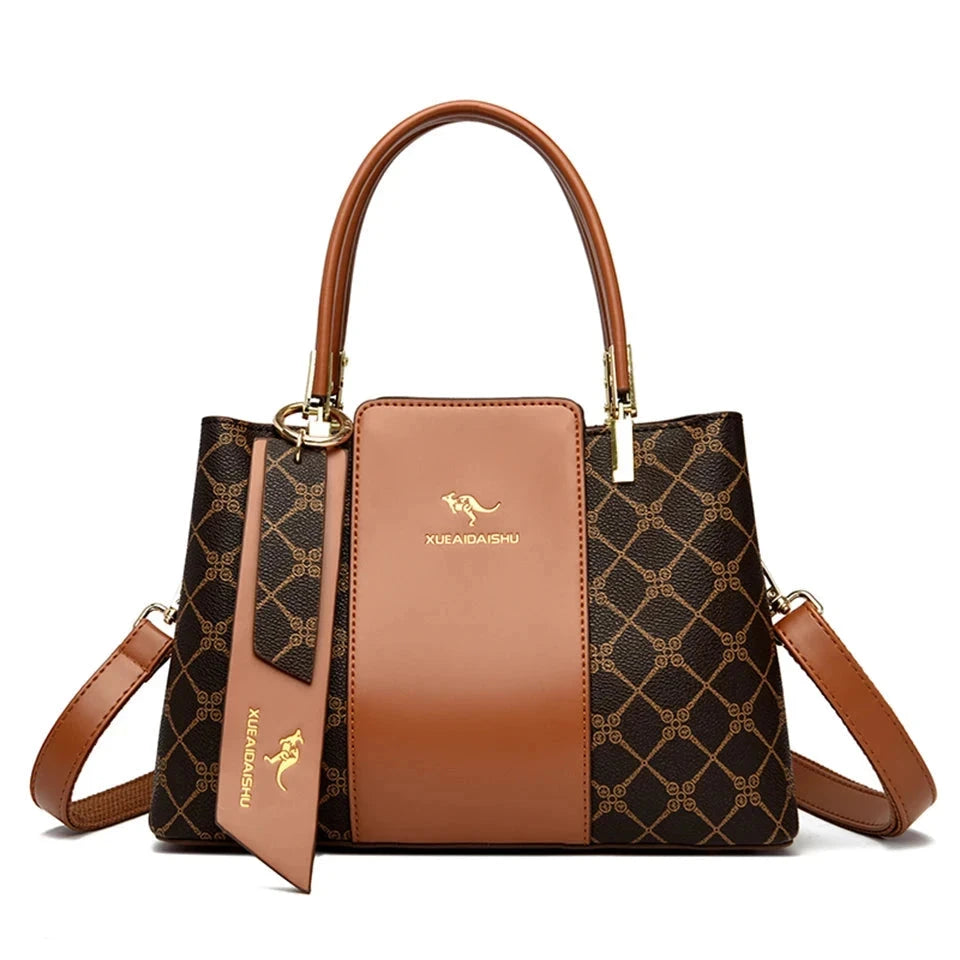 Velloure D'Orselle - Luxury Leather Handbag Blue Wolf Store 