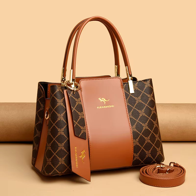 Velloure D'Orselle - Luxury Leather Handbag Blue Wolf Store 