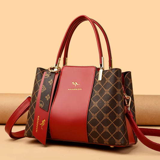 Velloure D'Orselle - Luxury Leather Handbag Blue Wolf Store 