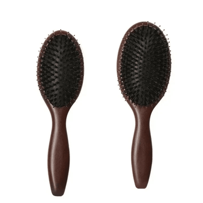 VelluTouch – Cushioned Detangling Brush for Wet & Dry Hair VelluTouch – Cushioned Detangling Brush for Wet & Dry Hair 2-Piece Brush Set – 8.66″ + 9.25″