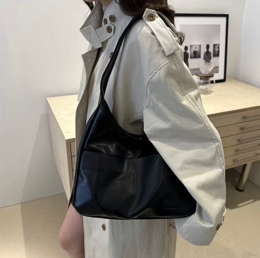 Velmora – Versatile Leather Shoulder Bag Velmora – Versatile Leather Shoulder Bag Blue Wolf Store 