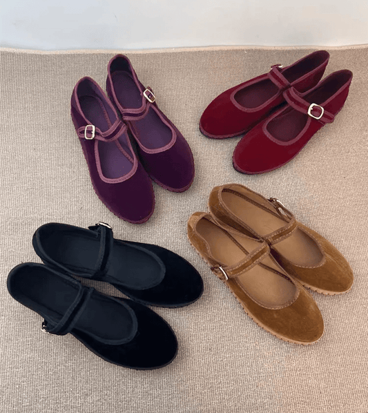Velvet Belle Mary Janes Velvet Belle Mary Janes Blue Wolf Store