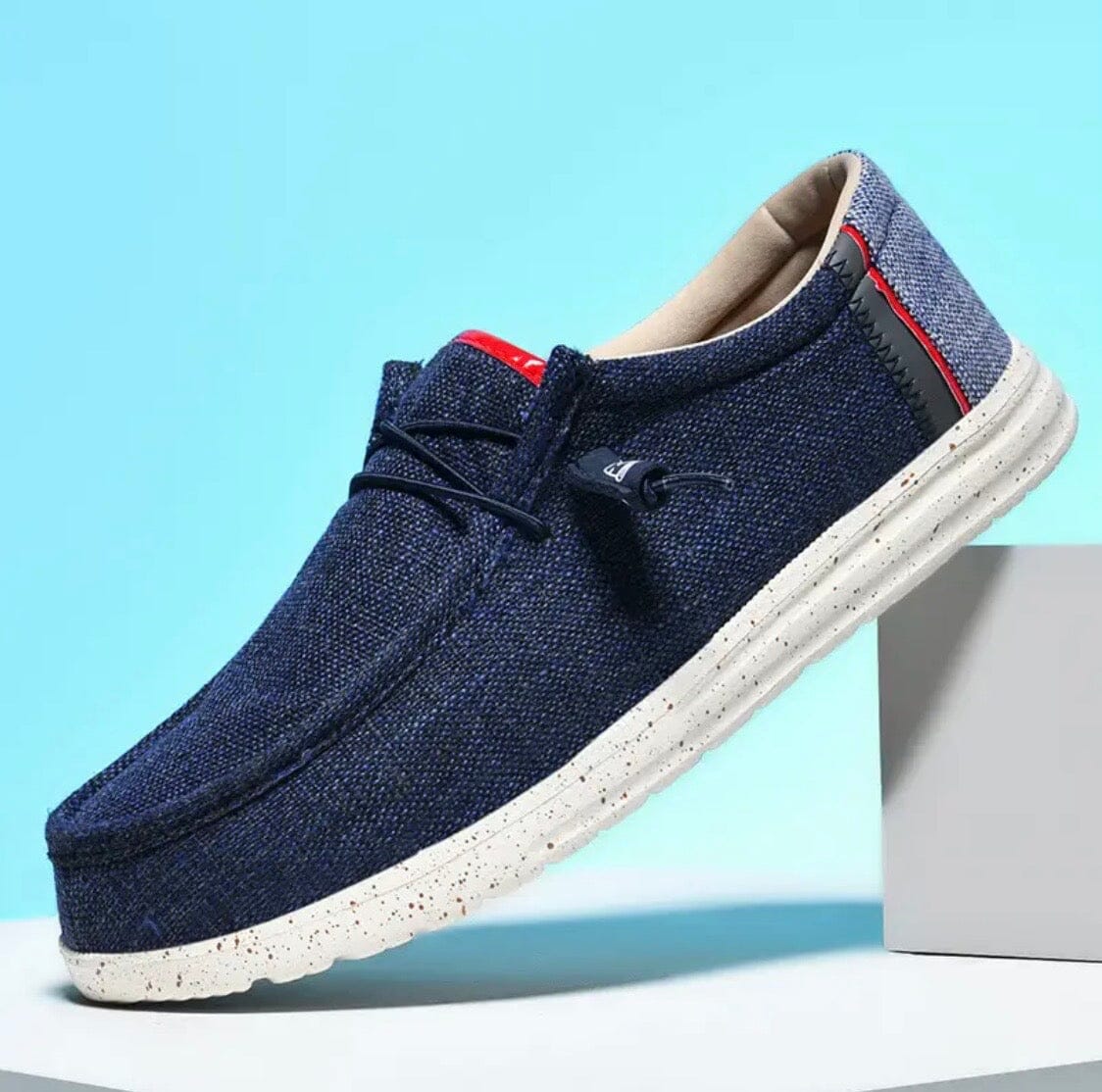 Veridian Men's Casual Slip-On Sneakers Veridian Men's Casual Slip-On Sneakers Blue Wolf Store DARK BLUE US 6.0 / UK-AU 5.5 / EU 38 