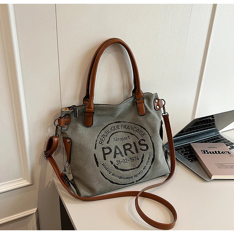 Vintage Grace Paris Women's Bag Vintage Grace Paris Women's Bag Blue Wolf Store Gray Black 