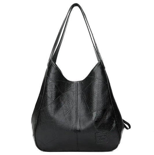 Vintage Leather Women's Handbag Vintage Leather Women's Handbag Black