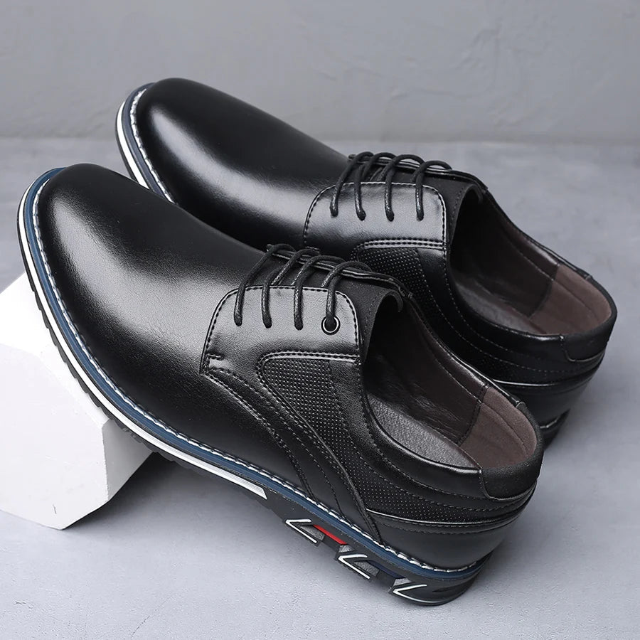 Vitorini Leather Oxford Shoes