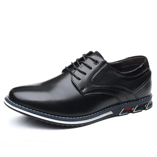 Vitorini Leather Oxford Shoes Vitorini Leather Oxford Shoes Blue Wolf Store Black 6