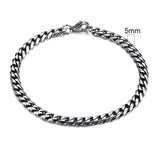 5mm Vintage Silver