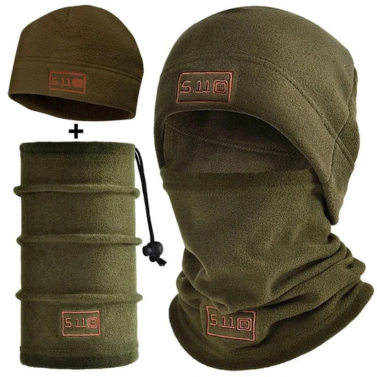 Winter Hat and Neck Warmer Set — SnowTactical Winter Hat and Neck Warmer Set — SnowTactical Blue Wolf Store Green 
