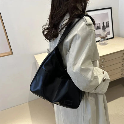 Women Tote Bag Versatile Shoulder Bag Blue Wolf Store 