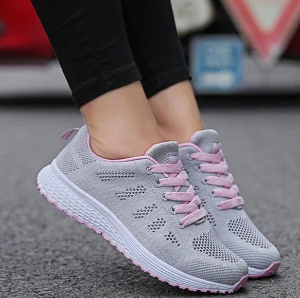 Women's Breathable Casual Fashion Sneakers Sellena Breathable Fashion Casual Women's Sneakers Blue Wolf Store 