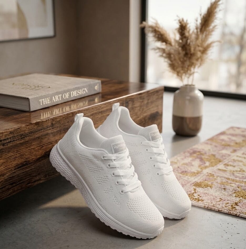Women's Breathable Casual Fashion Sneakers Sellena Breathable Fashion Casual Women's Sneakers Blue Wolf Store 