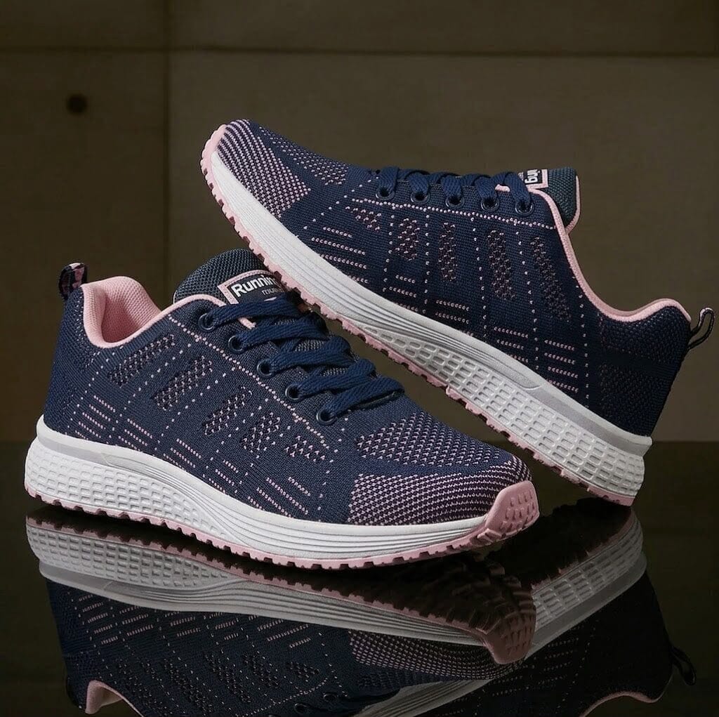 Women's Breathable Casual Fashion Sneakers Women's Breathable Casual Fashion Sneakers Blue Wolf Store 