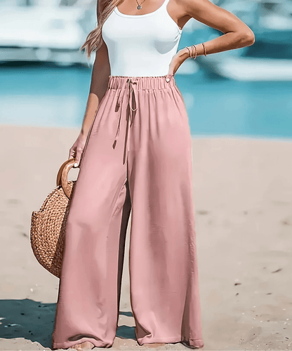Women’s Casual Wide Leg Pants – Desert Glow Women’s Casual Wide Leg Pants – Desert Glow Blue Wolf Store 