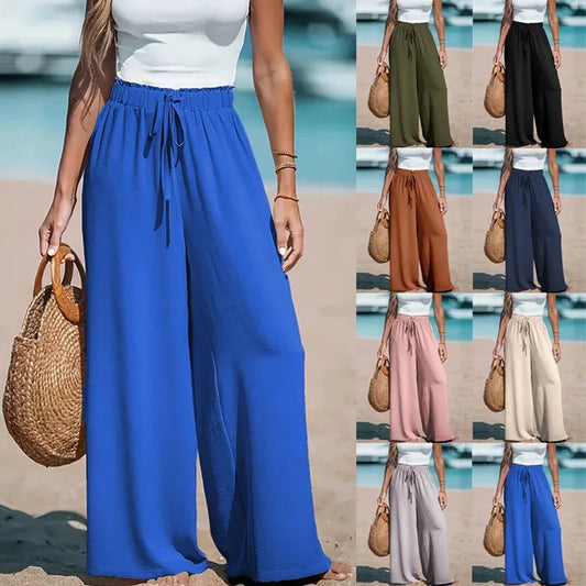 Women’s Casual Wide Leg Pants – Desert Glow Women’s Casual Wide Leg Pants – Desert Glow Blue Wolf Store 