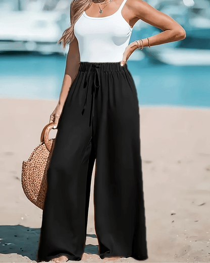 Women’s Casual Wide Leg Pants – Desert Glow Women’s Casual Wide Leg Pants – Desert Glow Blue Wolf Store 