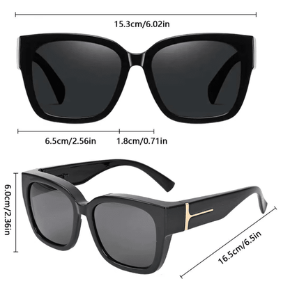 Women's Polarized UV400 Fit-Over Sunglasses for Prescription Glasses | ZEYLAS Women's Polarized UV400 Fit-Over Sunglasses for Prescription Glasses | ZEYLAS Blue Wolf Store 